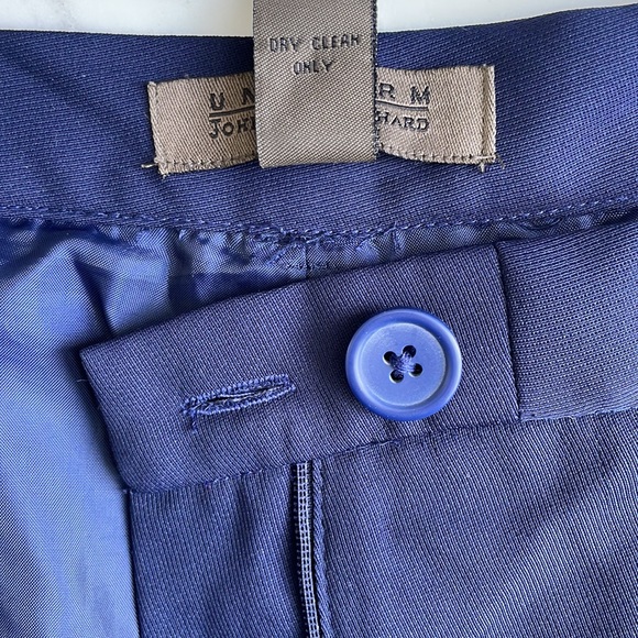 Uniform by Jean Paul Richard, 14 Petite, navy blue trousers - Picture 4 of 6